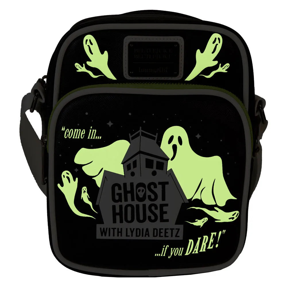 Loungefly Beetlejuice Beetlejuice Ghost House Glow Crossbody Bag - Ginga Toys