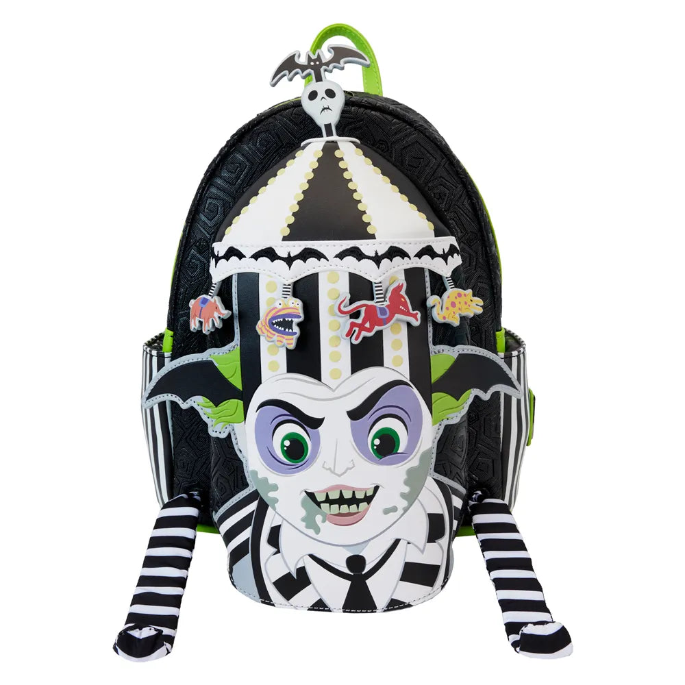 Loungefly Beetlejuice Carousel Hat Light Up Cosplay Mini Backpack - Ginga Toys