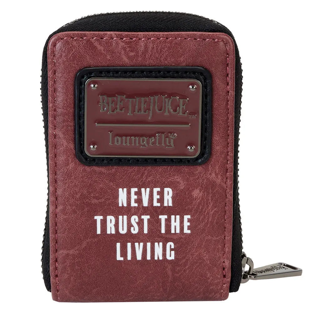 Loungefly Beetlejuice Handbook For The Recently Deceased Accordion Wallet - Ginga Toys