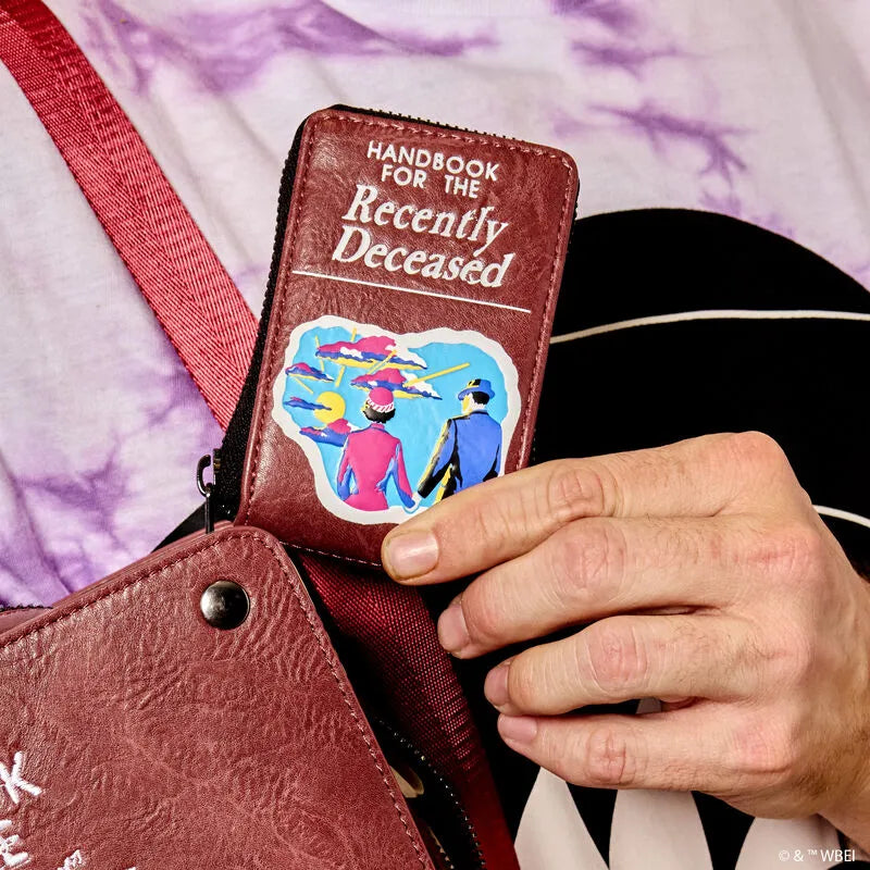 Loungefly Beetlejuice Handbook For The Recently Deceased Accordion Wallet - Ginga Toys