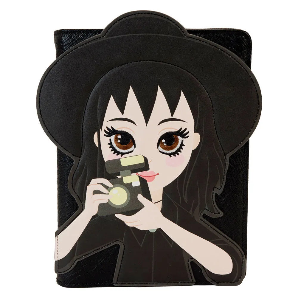 Loungefly Beetlejuice Lydia Deetz Cosplay Refillable Stationery Journal Notebook - Ginga Toys