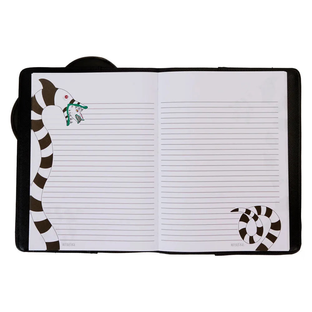 Loungefly Beetlejuice Lydia Deetz Cosplay Refillable Stationery Journal Notebook - Ginga Toys