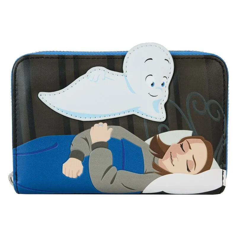 Loungefly Casper the Friendly Ghost Glow Zip Around Wallet - Ginga Toys