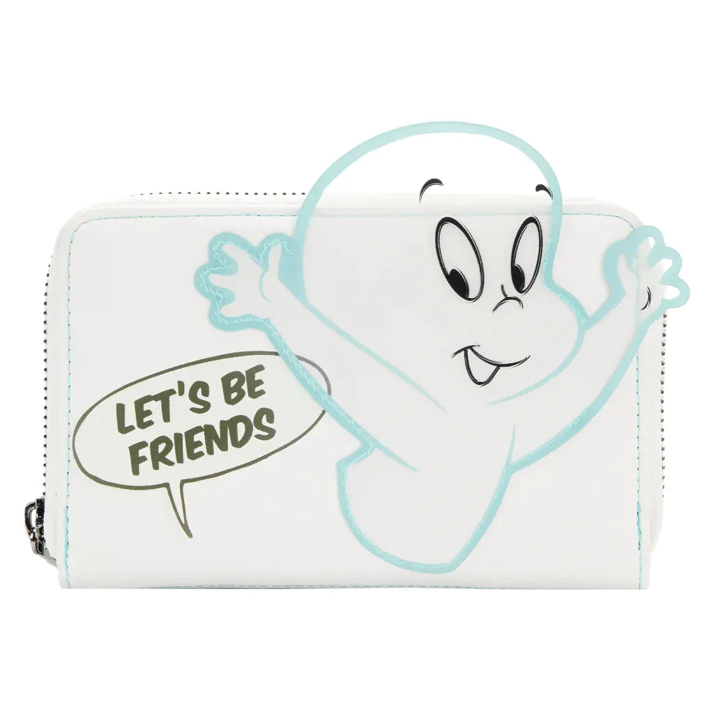 Loungefly Casper the Friendly Ghost Glow Zip Around Wallet - Loungefly - Ginga Toys