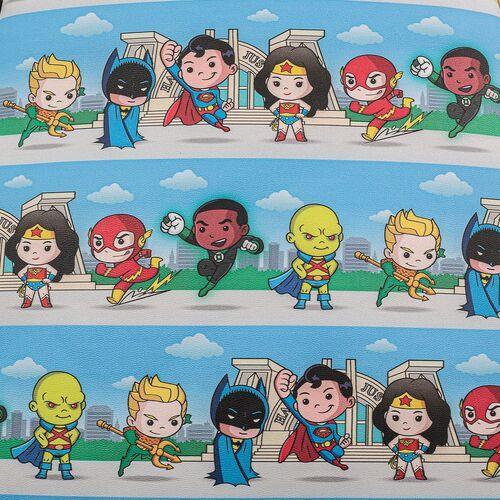 Loungefly DC Comics Superheroes Chibi Lineup Mini Backpack - Loungefly - Ginga Toys