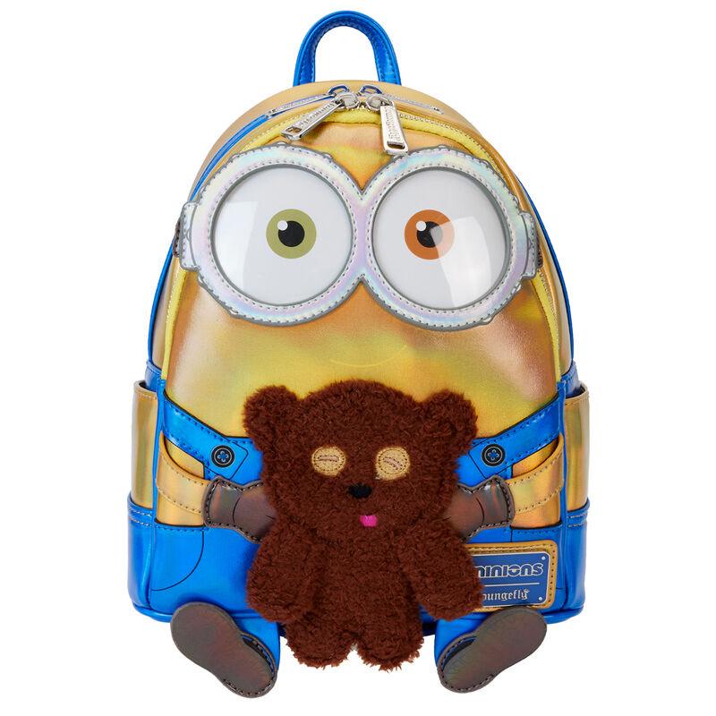 Loungefly Despicable Me Minions Bob Iridescent Cosplay Mini Backpack - Ginga Toys