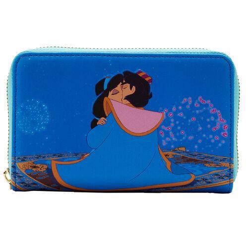 Disney Aladdin Princess Jasmine Series Zip Around Wallet - Loungefly - Ginga Toys