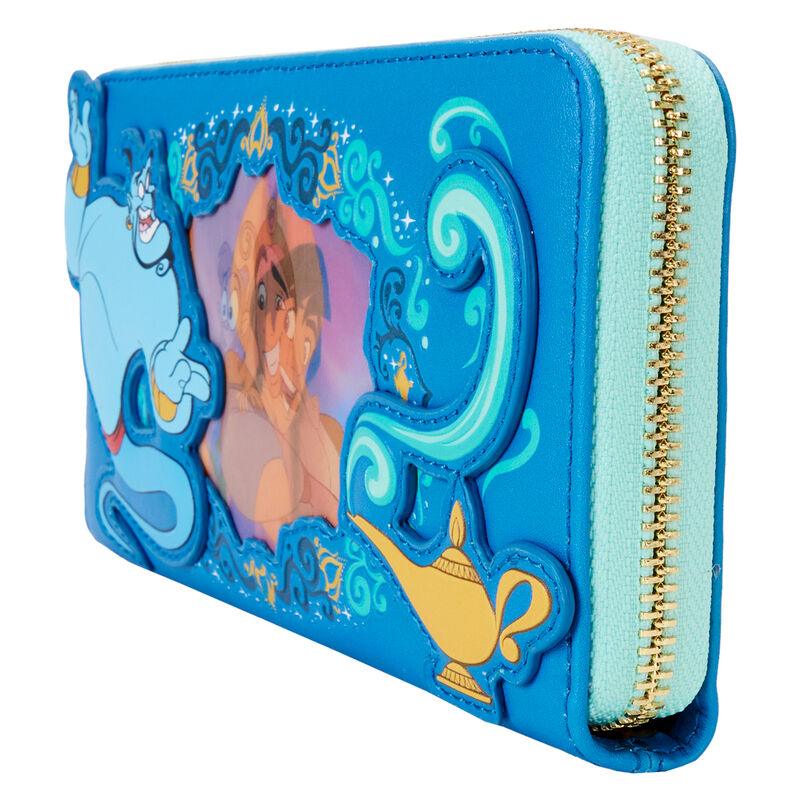 Loungefly Disney Aladdin Princess Series Lenticular Wristlet Wallet - Ginga Toys