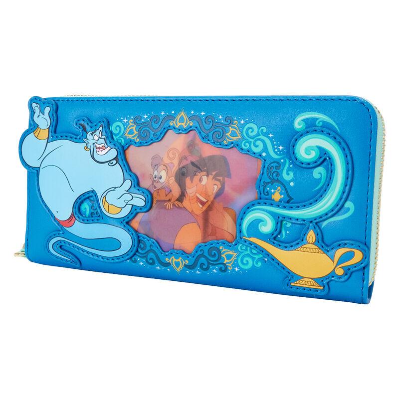 Loungefly Disney Aladdin Princess Series Lenticular Wristlet Wallet - Ginga Toys