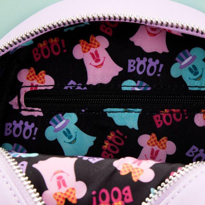 Loungefly Disney Ghost Mickey and Minnie Mouse Glow Crossbody Bag - Loungefly - Ginga Toys