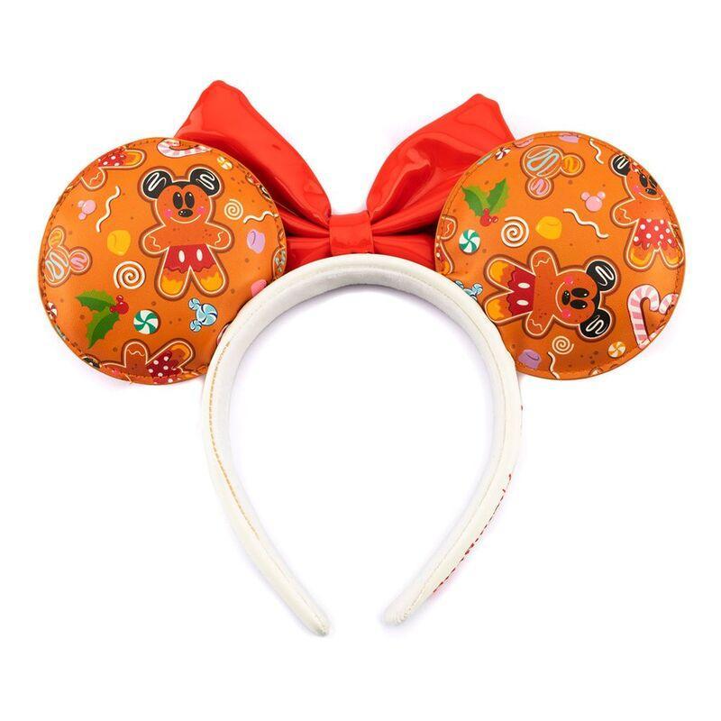 Loungefly Disney Gingerbread Mickey and Minnie Mouse Ears Headband - Loungefly - Ginga Toys