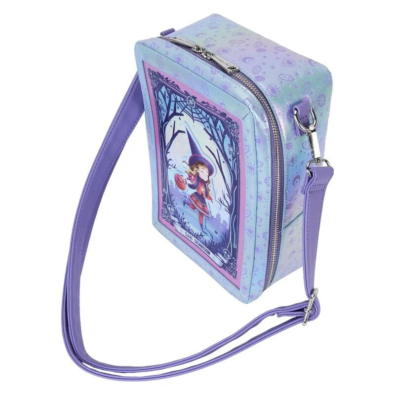 Loungefly Disney Hocus Pocus Tarot Card Iridescent Crossbody Bag - Ginga Toys