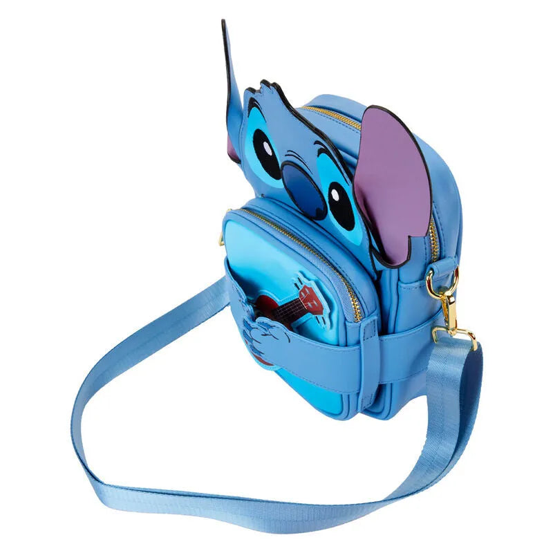 Loungefly Disney Lilo and Stitch - Stitch Camping Crossbuddies Crossbody Bag with Coins Bag - Ginga Toys