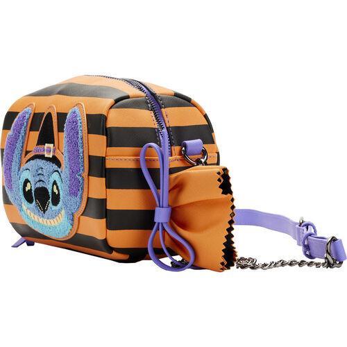 Lilo and Stitch Striped Halloween Candy Wrapper Crossbody Shoulder Bag - Loungefly - Ginga Toys