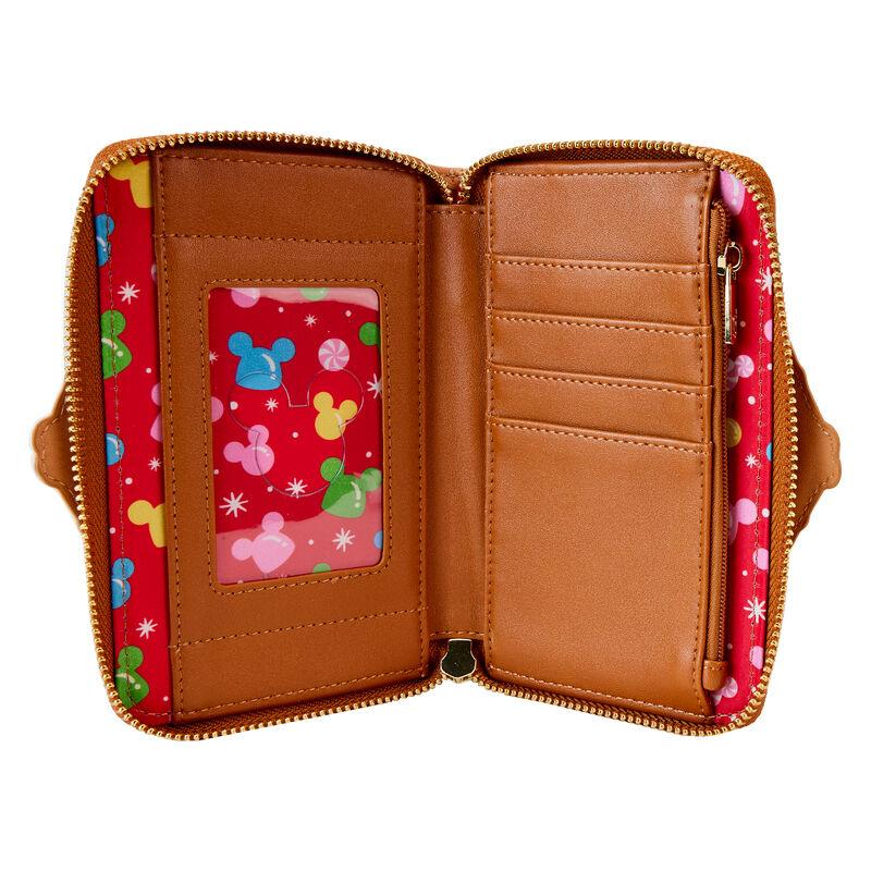 Loungefly Disney Mickey & Friends Gingerbread House Zip Around Wallet - Loungefly - Ginga Toys