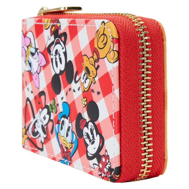 Loungefly Disney Mickey & Friends Picnic Basket Accordion Wallet - Ginga Toys