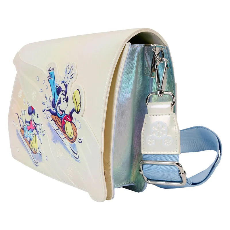 Loungefly Disney Mickey & Friends Winter Wonderland Crossbody Bag - Ginga Toys