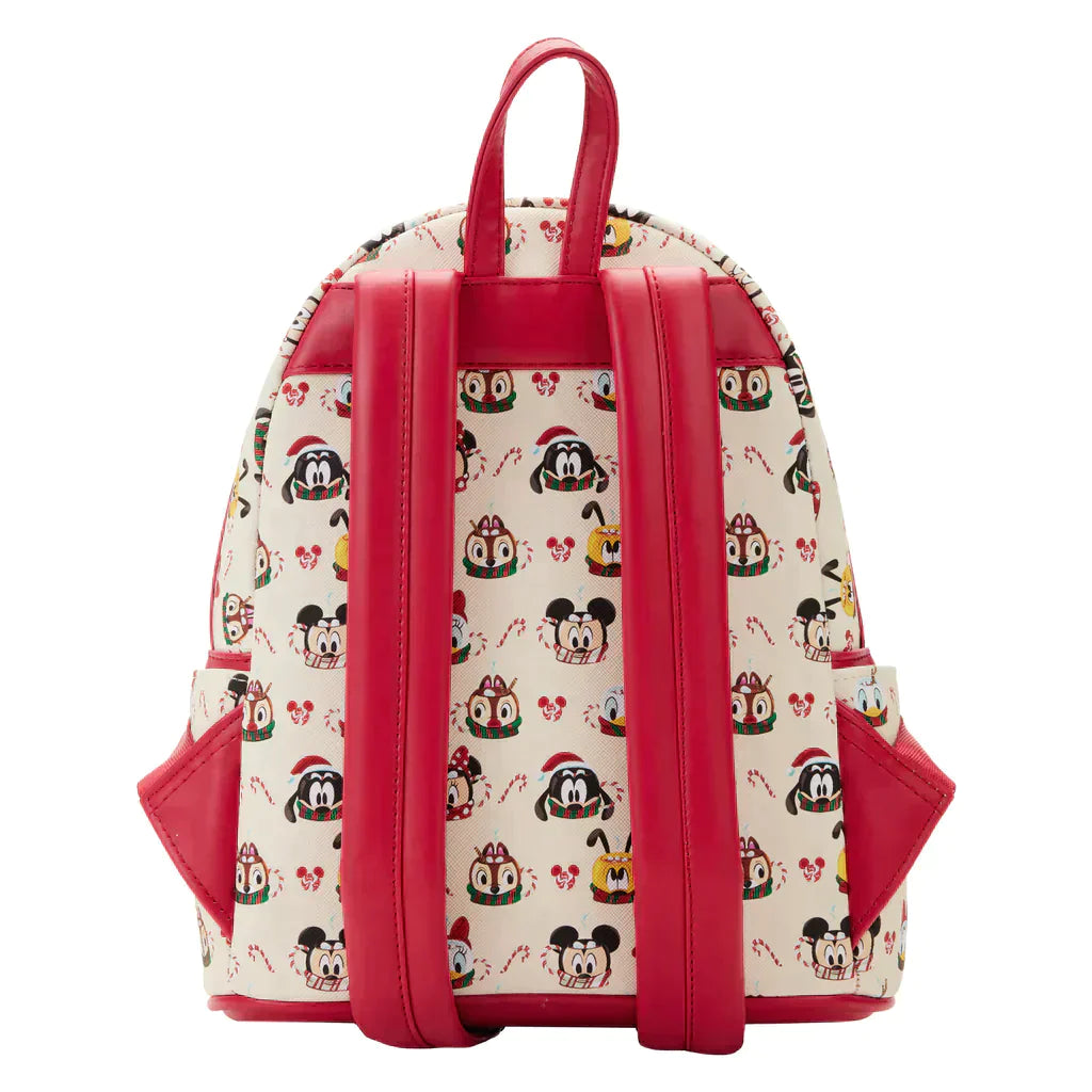 Disney Parks Loungefly Minnie Mouse Red Sequin Mini Backpack + 1 Note/Gift  Card : : Fashion