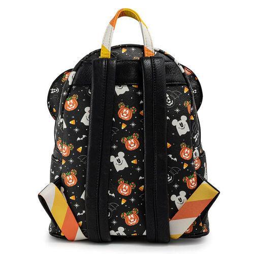 Loungefly Disney Mickey & Minnie Mouse Spooky Mini Backpack & Ears Headband Set - Loungefly - Ginga Toys