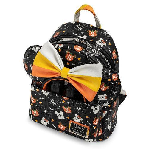 Loungefly Disney Mickey & Minnie Mouse Spooky Mini Backpack & Ears Headband Set - Loungefly - Ginga Toys