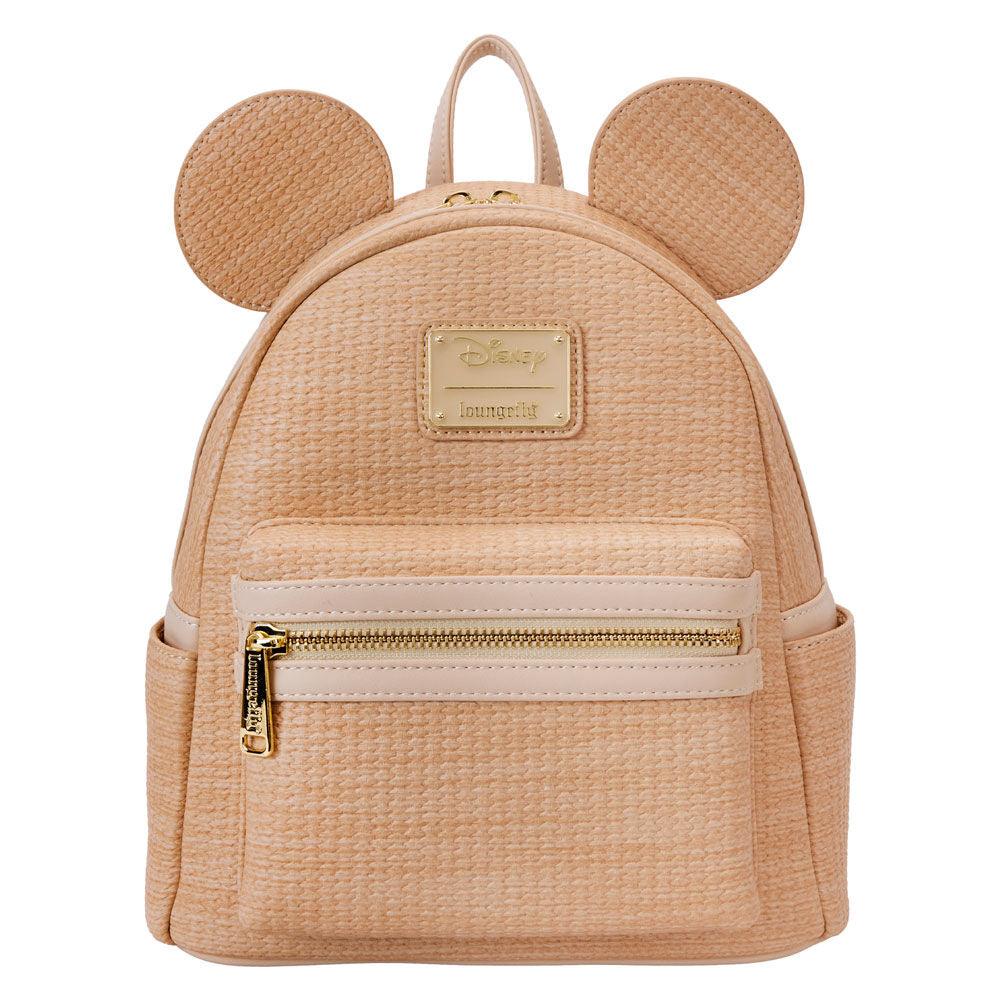 Loungefly Disney Mickey Mouse Woven Texture Mini Backpack - Ginga Toys