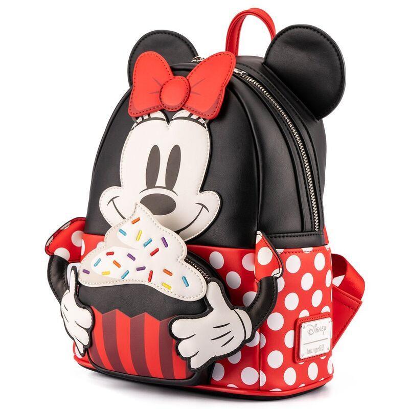 Loungefly Disney Minnie Mouse Sprinkle Cupcake Cosplay Mini Backpack - Loungefly - Ginga Toys