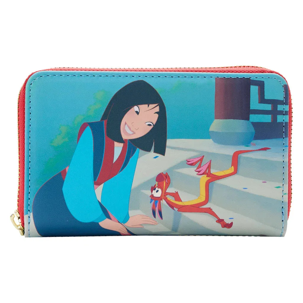 Loungefly Disney Mulan Princess Scene Zip Around Wallet - Loungefly - Ginga Toys