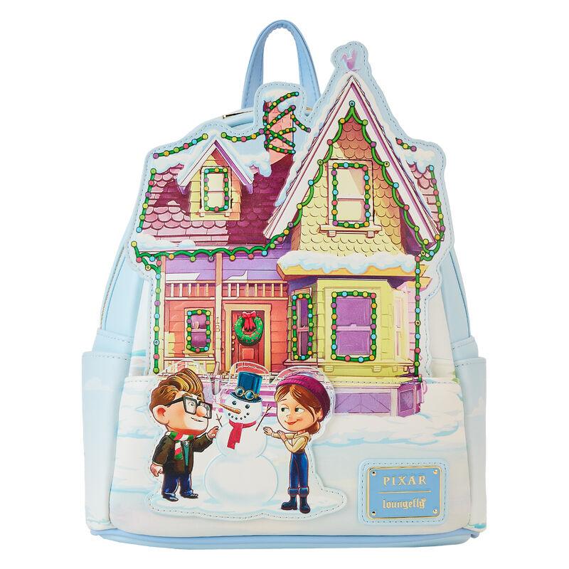 Loungefly Disney Pixar Up House Christmas Holiday Lights Mini Backpack - Loungefly - Ginga Toys