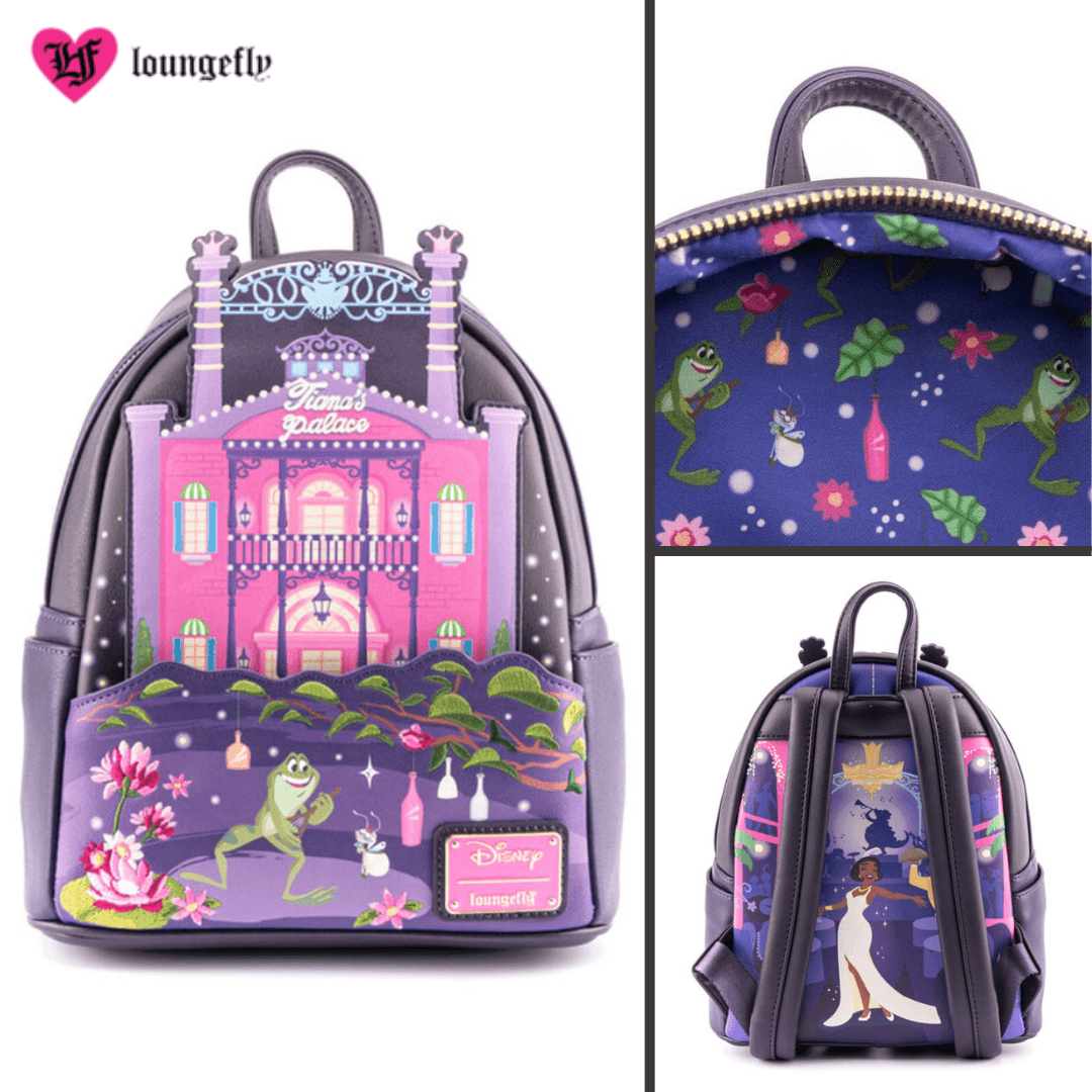 Backpack Princess and the Frog Princess Scene by Loungefly