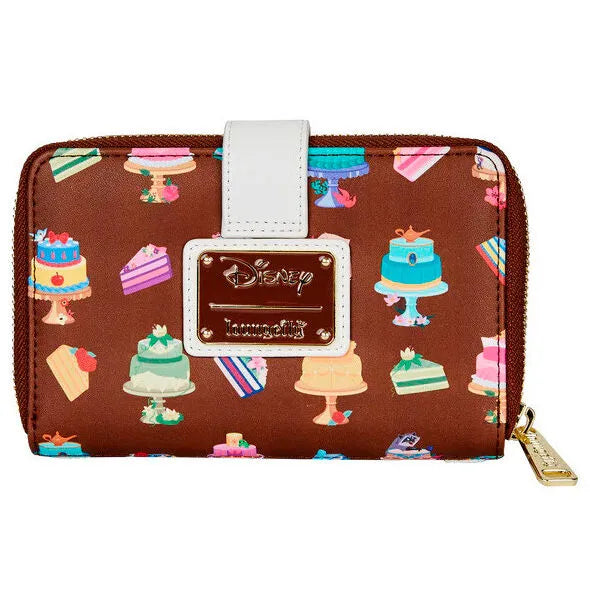 Loungefly Disney Princess Cakes Zip Around Wallet - Ginga Toys