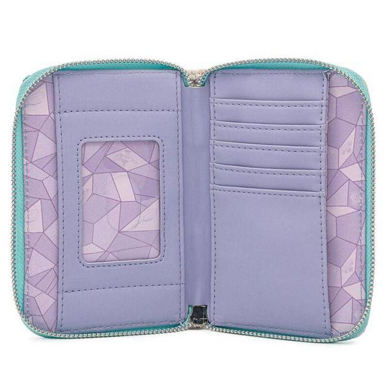 Loungefly Disney Princess Crystal Sidekicks AOP Zip Around Wallet - Loungefly - Ginga Toys