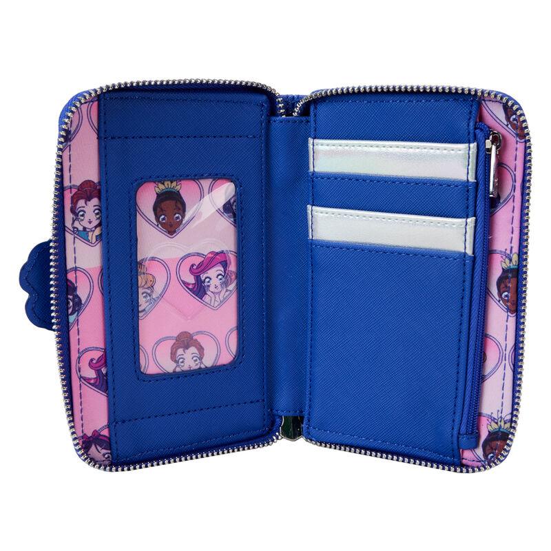 Loungefly Disney Princess Manga Style Zip Around Wallet - Ginga Toys