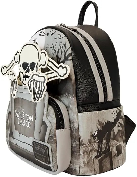 Loungefly Disney's Silly Symphonies Skeleton Dance Cosplay Mini Backpack - Ginga Toys