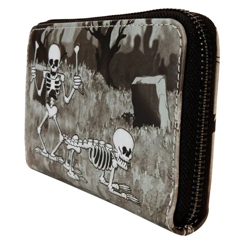 Loungefly Disney Skelenton Dance Zip Around Wallet - Ginga Toys