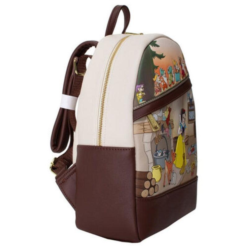 Loungefly Disney Snow White And The Seven Dwarfs Multi Scene Mini backpack - Loungefly - Ginga Toys