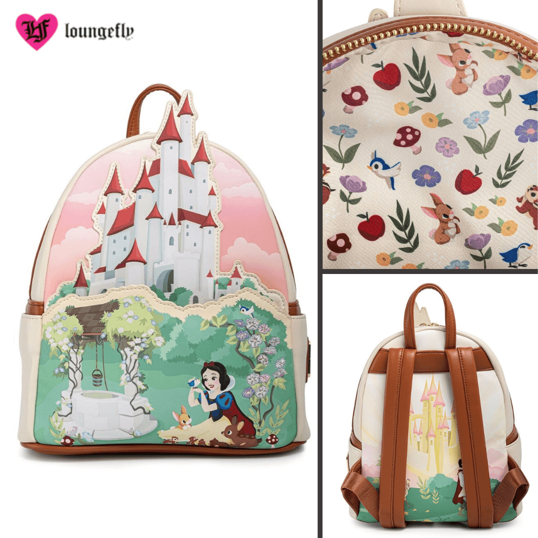 Loungefly Disney Snow White Castle Mini Backpack - Loungefly - Ginga Toys