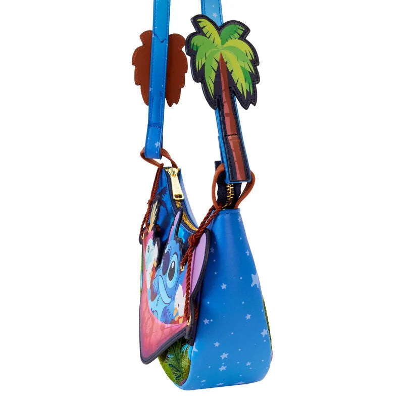 Loungefly Disney Stitch Camping Cuties Crossbody Bag - Ginga Toys