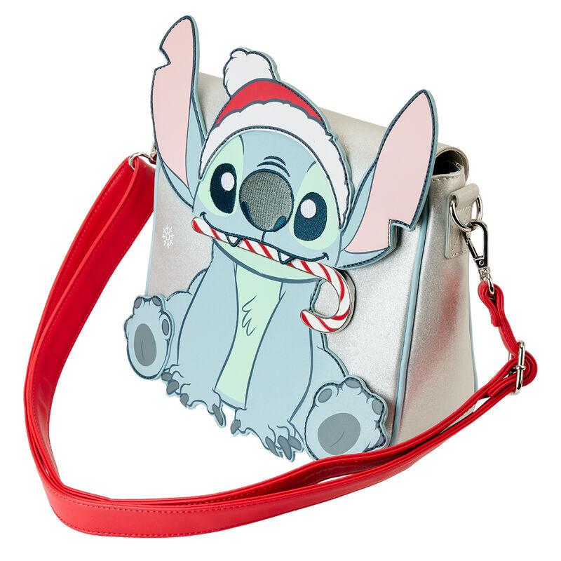 Loungefly Disney Stitch Holiday Glitter Crossbody Bag - Loungefly - Ginga Toys