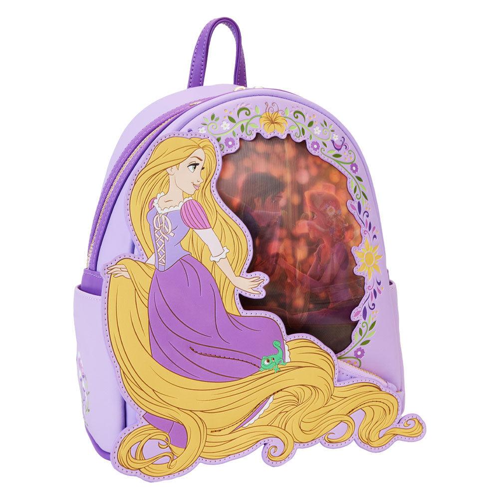 Loungefly Disney Tangled Rapunzel Princess Series Lenticular Mini Backpack - Ginga Toys