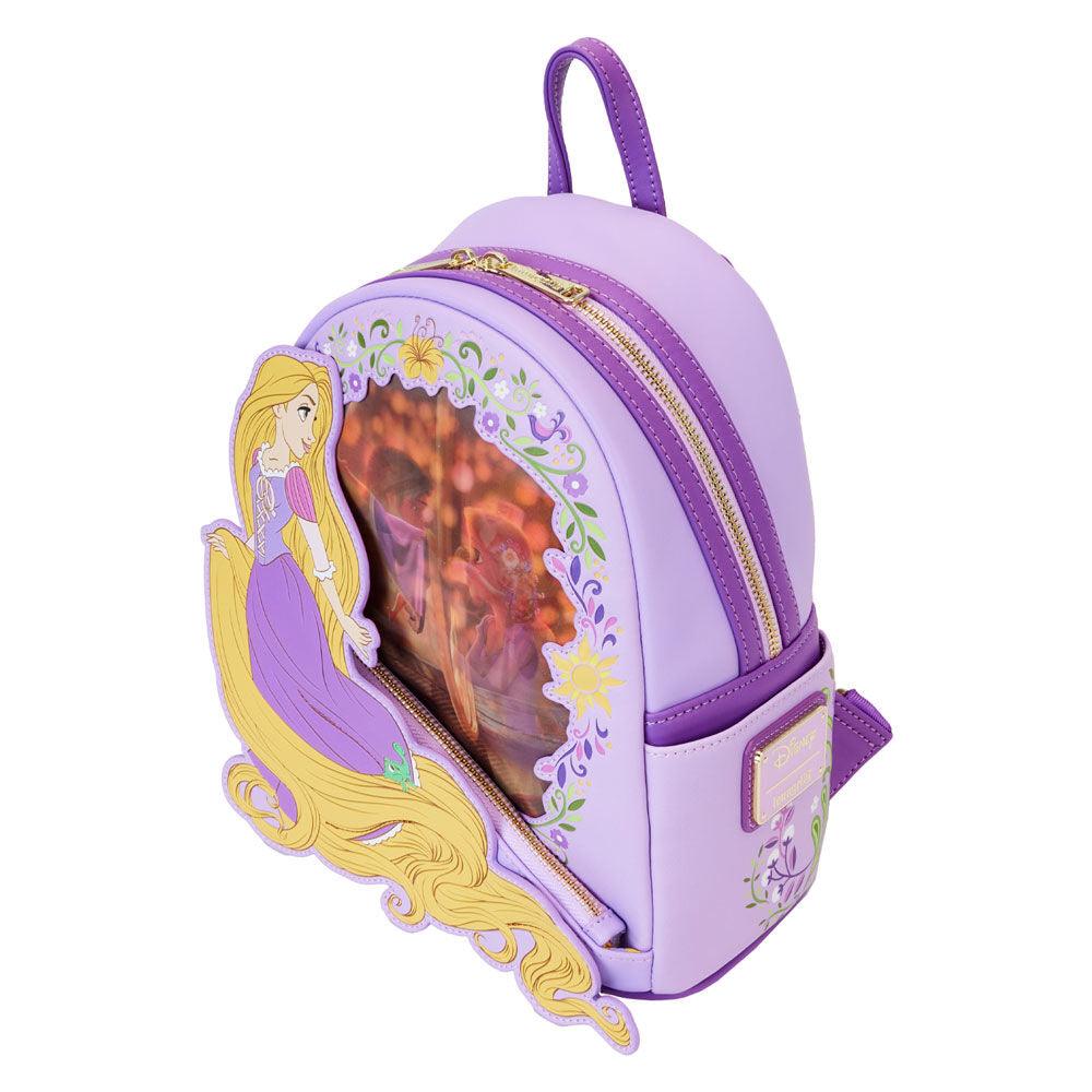 Loungefly Disney Tangled Rapunzel Princess Series Lenticular Mini Backpack - Ginga Toys