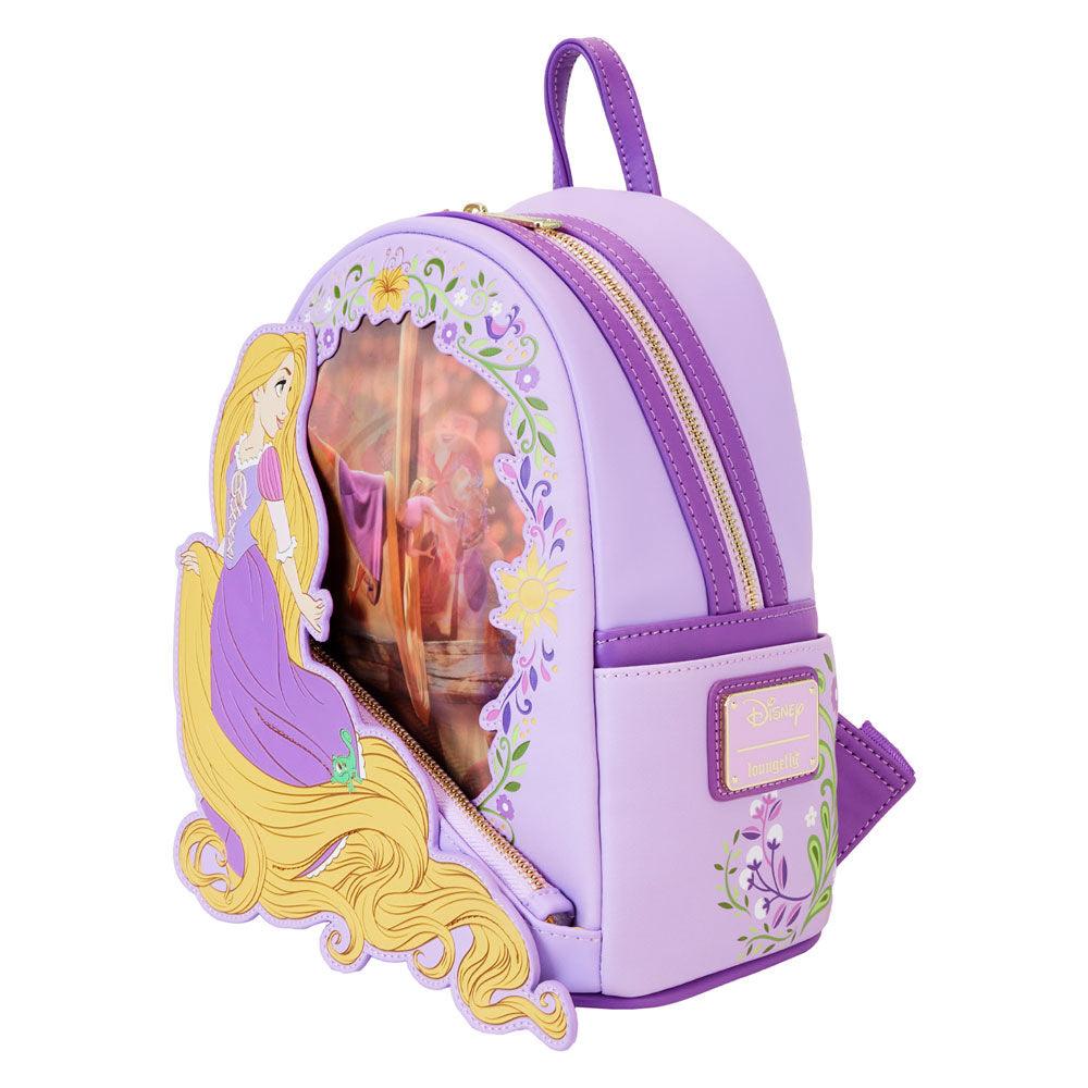 Loungefly Disney Tangled Rapunzel Princess Series Lenticular Mini Backpack - Ginga Toys