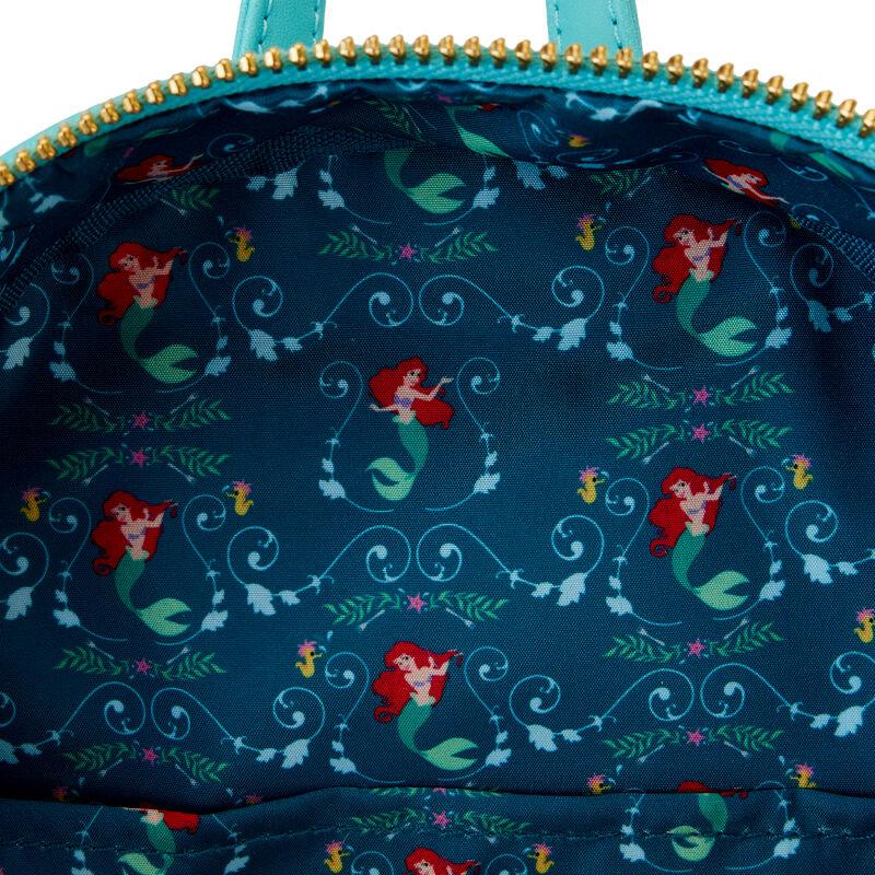 Loungefly Disney The Little Mermaid Princess Series Lenticular Mini Backpack - Loungefly - Ginga Toys