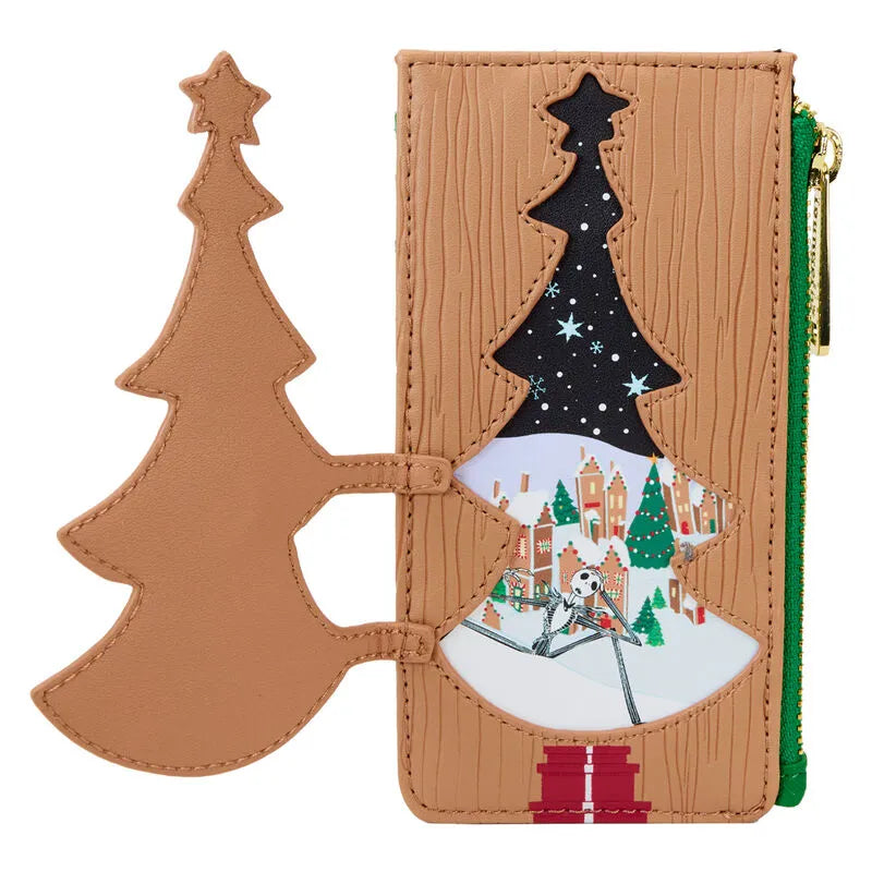 Loungefly Disney The Nightmare Before Christmas Christmas Town Tree Large Card Holder - Ginga Toys