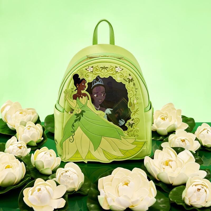 Loungefly Disney The Princess and the Frog Princess Series Lenticular Mini Backpack - Ginga Toys