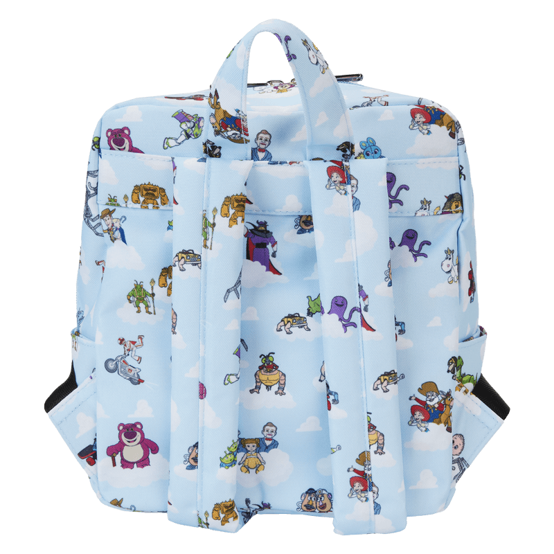 Loungefly Disney Toy Story Movie Collab All-Over Print Nylon Square Mini Backpack - Ginga Toys