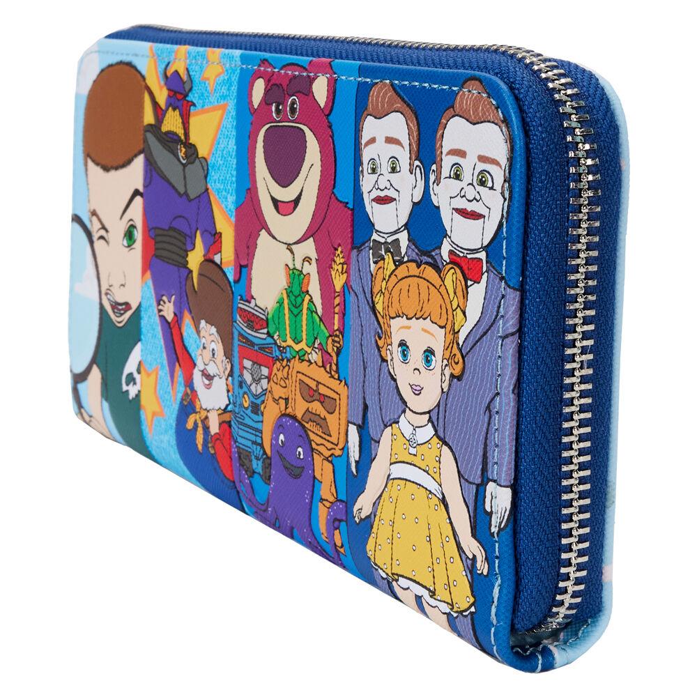 Loungefly Disney Toy Story Movie Collab Baddies Zip Around Wristlet Wallet - Ginga Toys