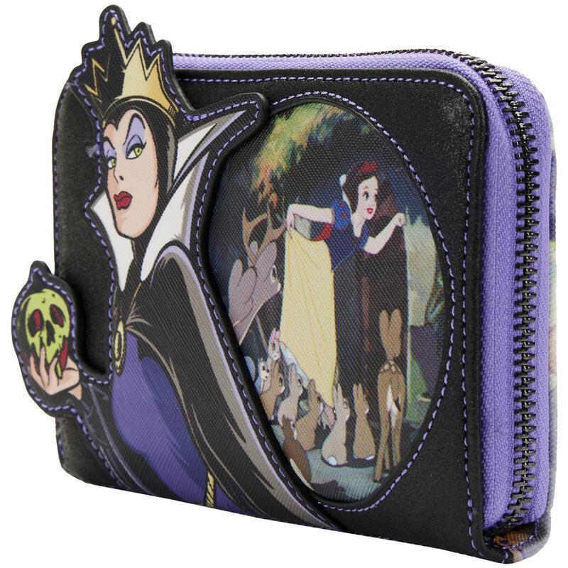 Loungefly Disney Villains Scenes Snow White Evil Queen Zip Around Wallet - Loungefly - Ginga Toys