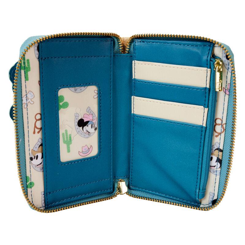 Loungefly Disney Western Mickey & Minnie Zip Around Wallet - Loungefly - Ginga Toys