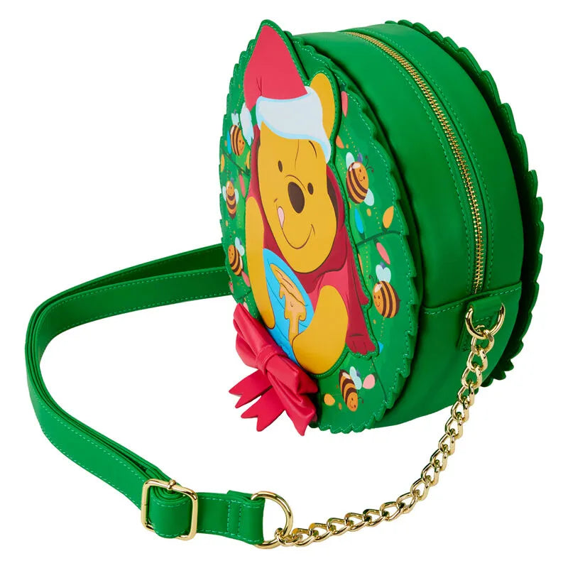 Loungefly Disney Winnie The Pooh Stuck In Wreath Glow Crossbody Bag - Ginga Toys