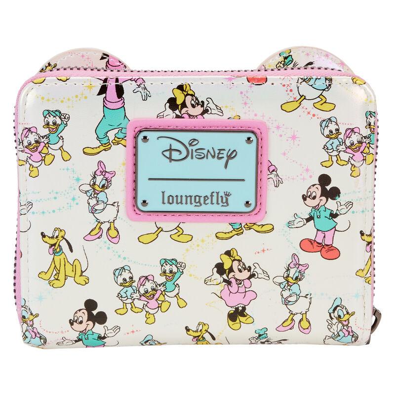 Loungefly Disney100 Mickey & Friends Classic All-Over Print Iridescent Wallet - Loungefly - Ginga Toys